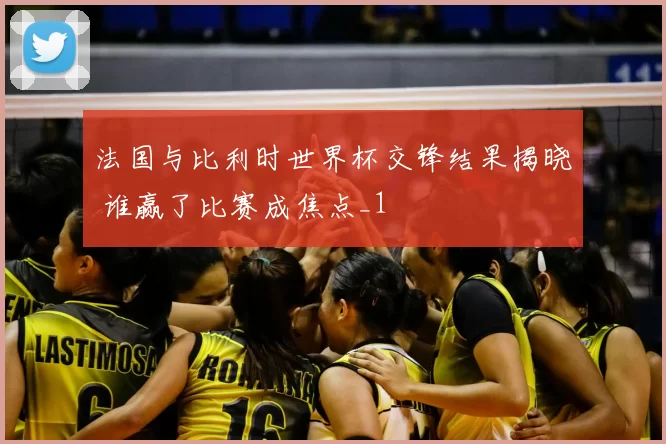 法国与比利时世界杯交锋结果揭晓 谁赢了比赛成焦点_1
